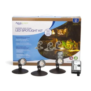 Pond and Landscape LED 3-Light Spotlight Kit